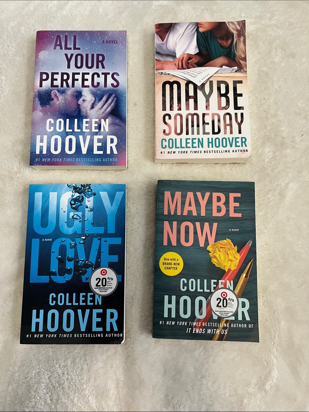 Colleen Hoover Paperback Books